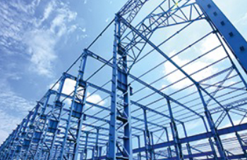 Steel coating Steel beams